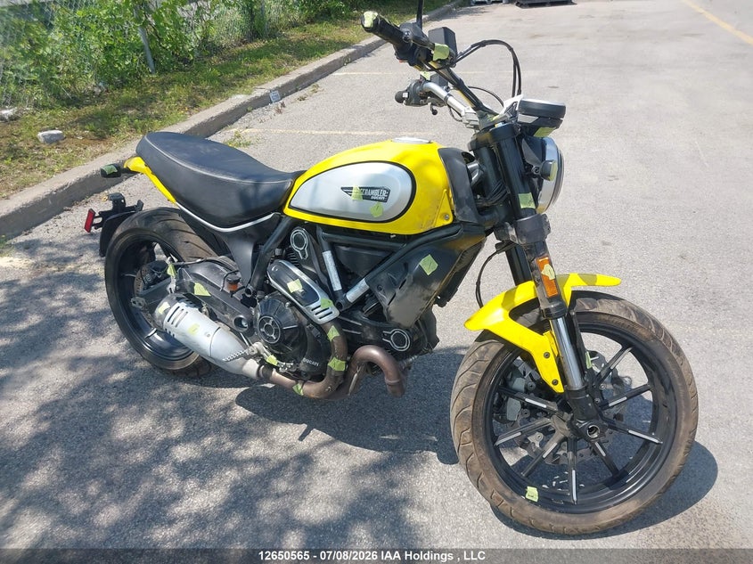 2019 Ducati Scrambler Desert Sled VIN: ML0KAFPM7KT016330 Lot: 12650565