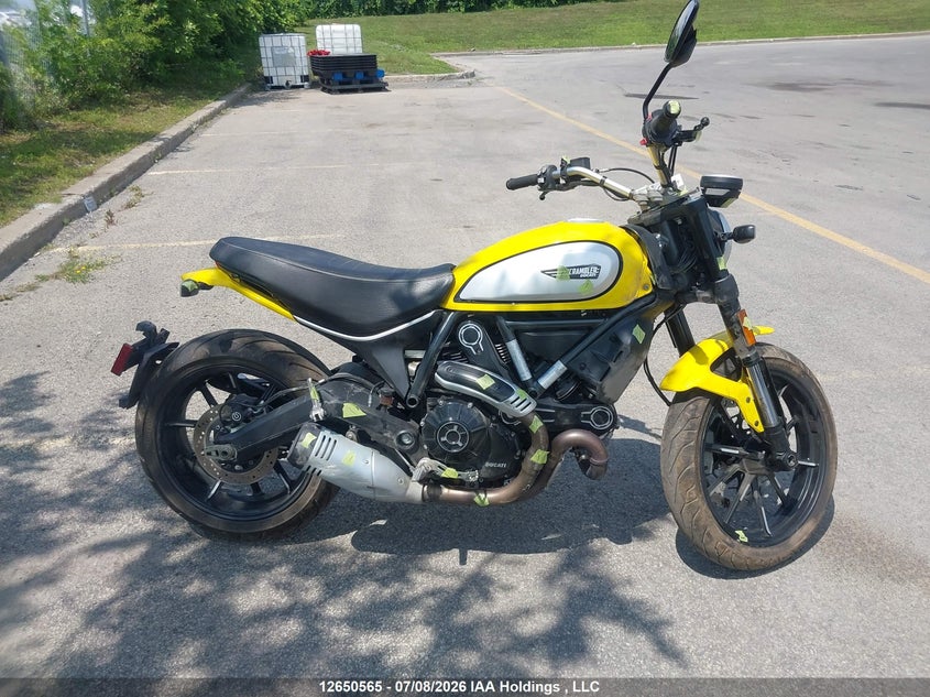 2019 Ducati Scrambler Desert Sled VIN: ML0KAFPM7KT016330 Lot: 12650565