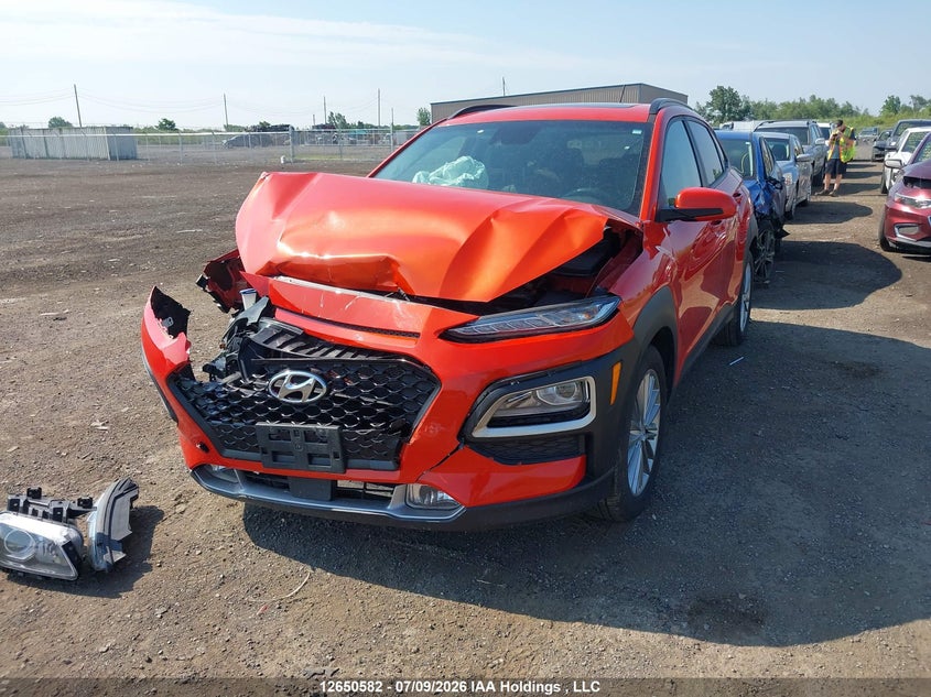 Vin: km8k6caa6ju071872, lot: 3052185, hyundai kona 2.0l luxury 20182