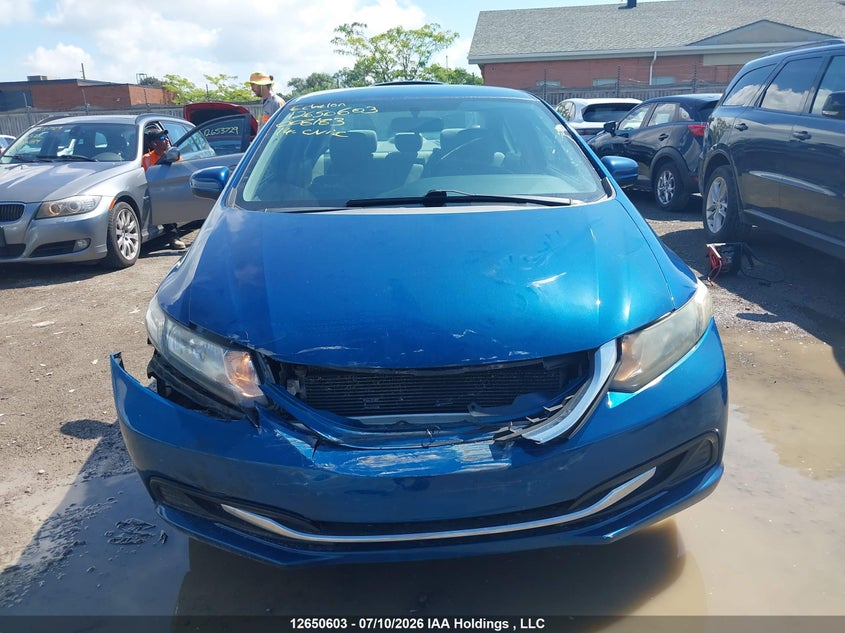 2014 HONDA CIVIC SEDAN 1.8L I-4 VVT, 143HP