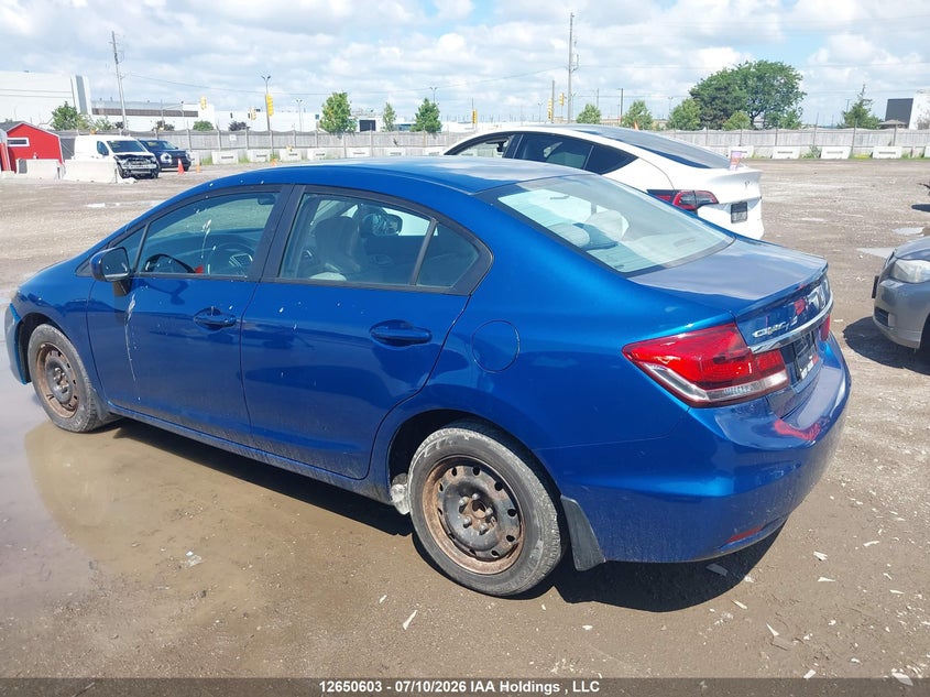 2014 HONDA CIVIC SEDAN 1.8L I-4 VVT, 143HP