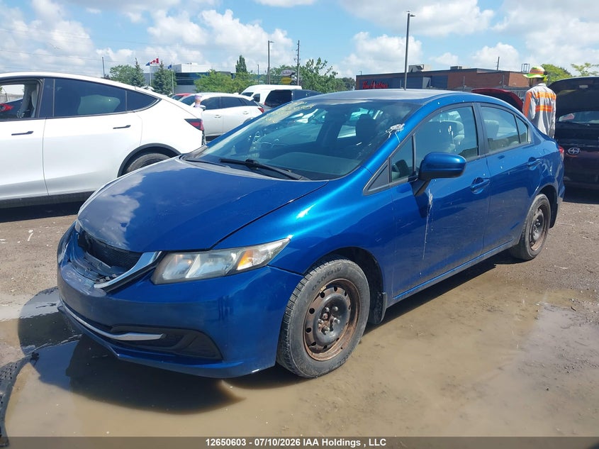2014 HONDA CIVIC SEDAN 1.8L I-4 VVT, 143HP