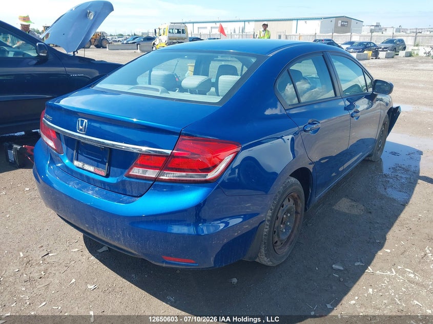 2014 HONDA CIVIC SEDAN 1.8L I-4 VVT, 143HP