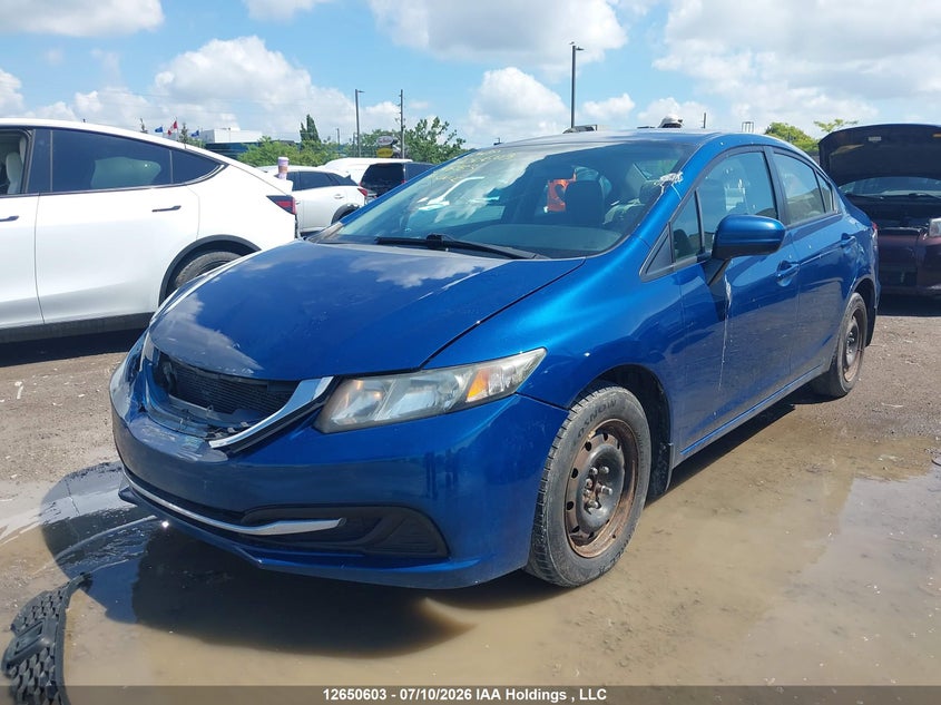 2014 HONDA CIVIC SEDAN 1.8L I-4 VVT, 143HP