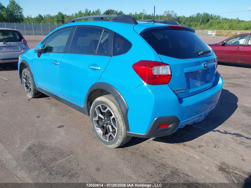 Vin: jf2gpanc5hh251453, lot: 3052218, subaru crosstrek limited 20173