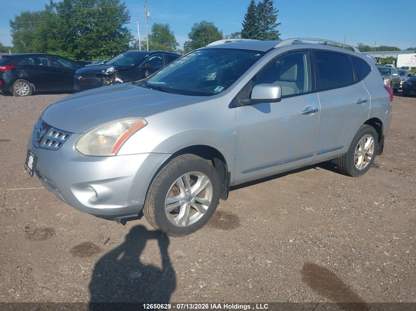 2013 Nissan Rogue, Лівий бік, IAAI, VIN JN8AS5MV3DW112932 — фото 2