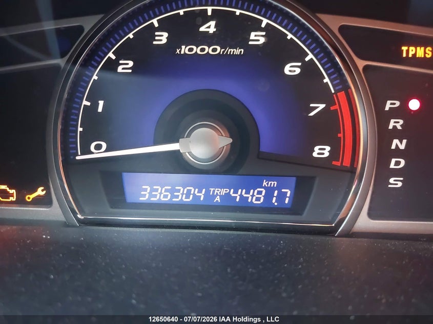 2011 ACURA CSX SEDAN 2.0L I4 FI DOHC 16V NF4