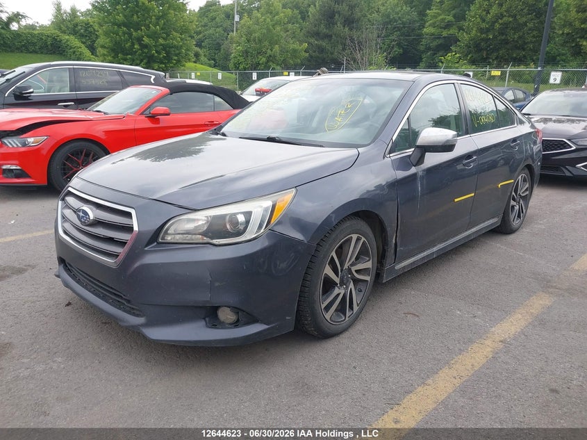 2017 Subaru Legacy Sport Technology, Затопление, IAAI, VIN 4S3BNCP69H3004080 — фото 2