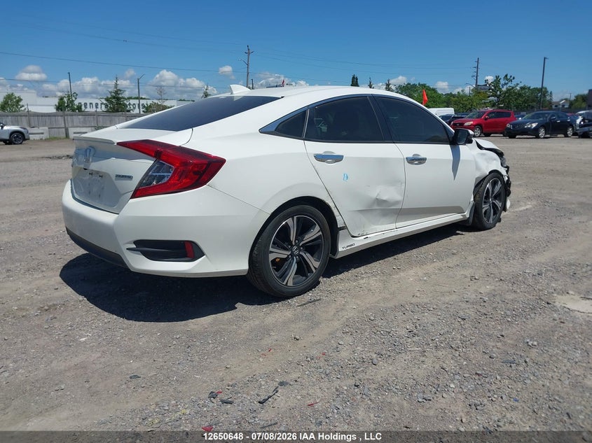 2018 HONDA CIVIC SEDAN 1.5L I-4 DI, DOHC, VVT, TURBO, 174HP