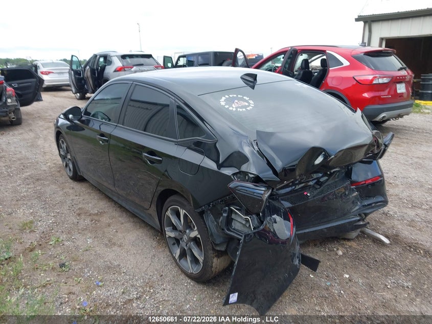 Vin: 2hgfe4f87sh017247, lot: 3052280, honda civic sport hybrid/sport touring hybrid 20253