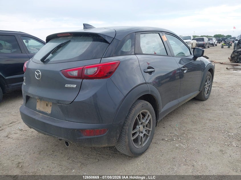 Vin: jm1dkfb78g0129722, lot: 3052289, mazda cx-3 sport 20164