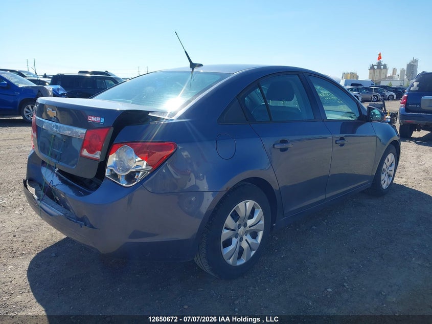 Vin: 1g1pl5sh6e7232888, lot: 3052292, chevrolet cruze ls 20144