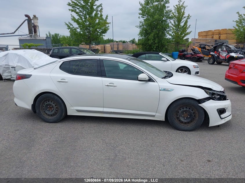 2014 Kia Optima Hybrid Ex/Ex Premium VIN: KNAGN4AD8E5074640 Lot: 12650684