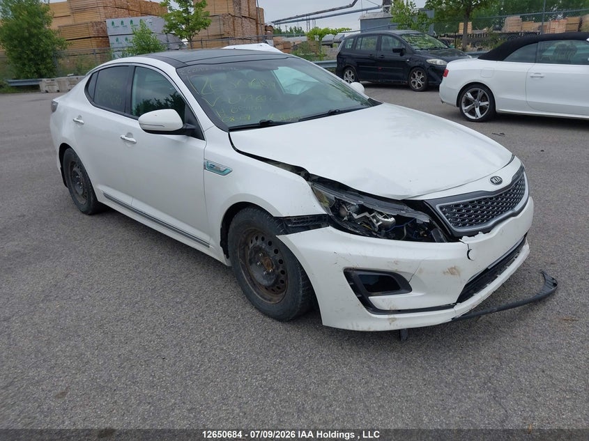 2014 Kia Optima Hybrid Ex/Ex Premium VIN: KNAGN4AD8E5074640 Lot: 12650684