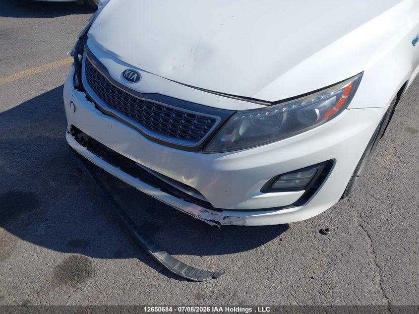 2014 Kia Optima Hybrid Ex/Ex Premium VIN: KNAGN4AD8E5074640 Lot: 12650684