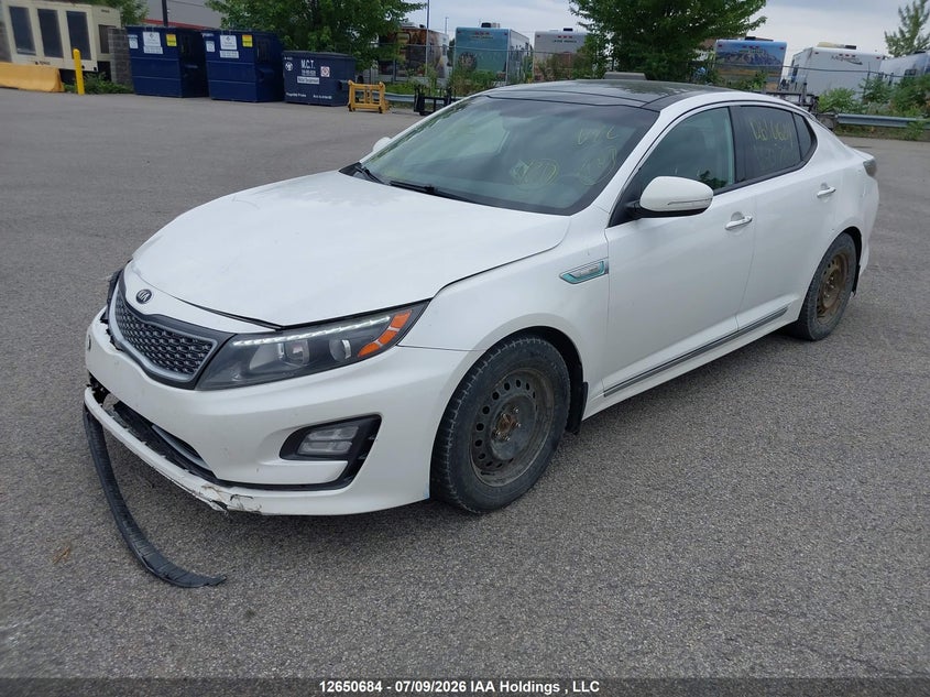 2014 Kia Optima Hybrid Ex/Ex Premium VIN: KNAGN4AD8E5074640 Lot: 12650684
