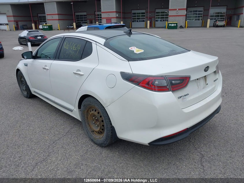 2014 Kia Optima Hybrid Ex/Ex Premium VIN: KNAGN4AD8E5074640 Lot: 12650684