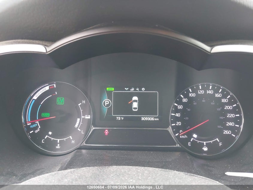 2014 Kia Optima Hybrid Ex/Ex Premium VIN: KNAGN4AD8E5074640 Lot: 12650684