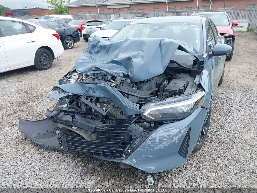 2025 Nissan Sentra Sv, Front, IAAI, VIN 3N1AB8CV7SY278541 — photo 2