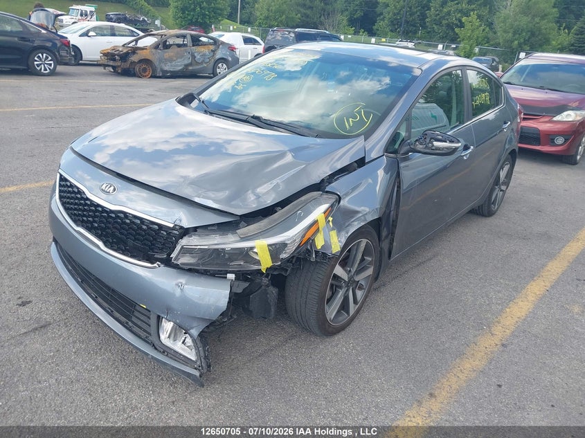 Vin: 3kpfl4a88je206978, lot: 3052325, kia forte ex 20182