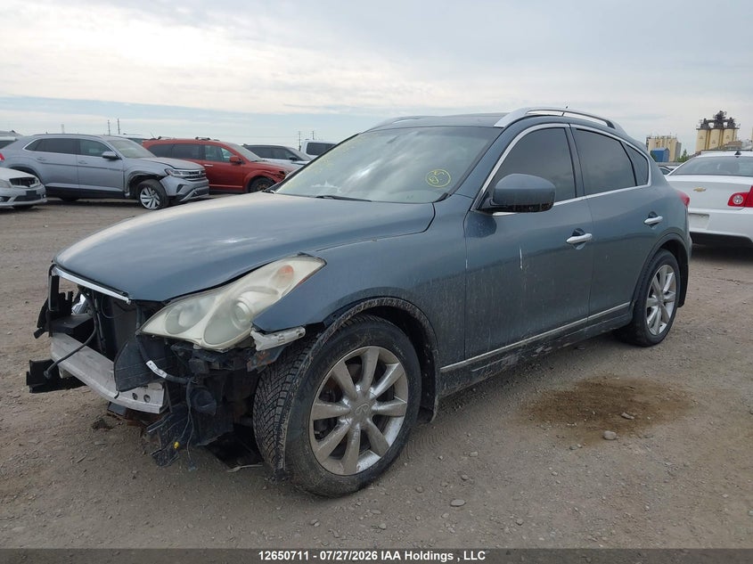 2008 Infiniti EX, Front, IAAI, VIN JNKAJ09F58M360070 — photo 2