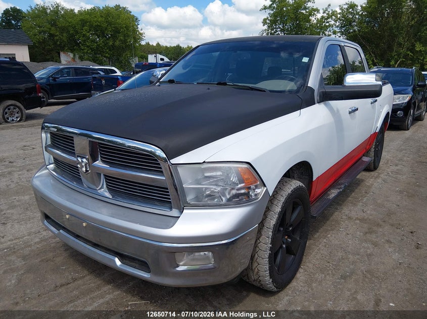 2009 Dodge RAM, Благотворительность, IAAI, VIN 1D3HV13T99S748805 — фото 2