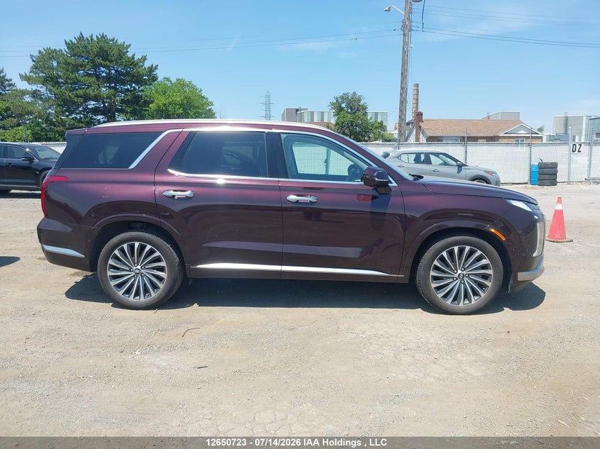 2025 Hyundai Palisade Ultimate Calligraphy VIN: KM8R5DGE8SU849902 Lot: 12650723