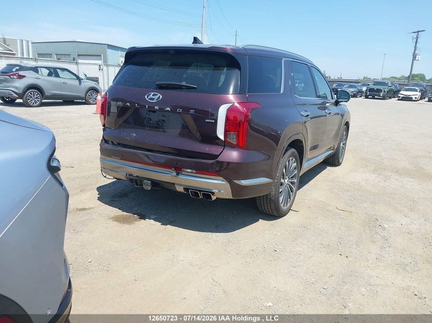 2025 Hyundai Palisade Ultimate Calligraphy VIN: KM8R5DGE8SU849902 Lot: 12650723