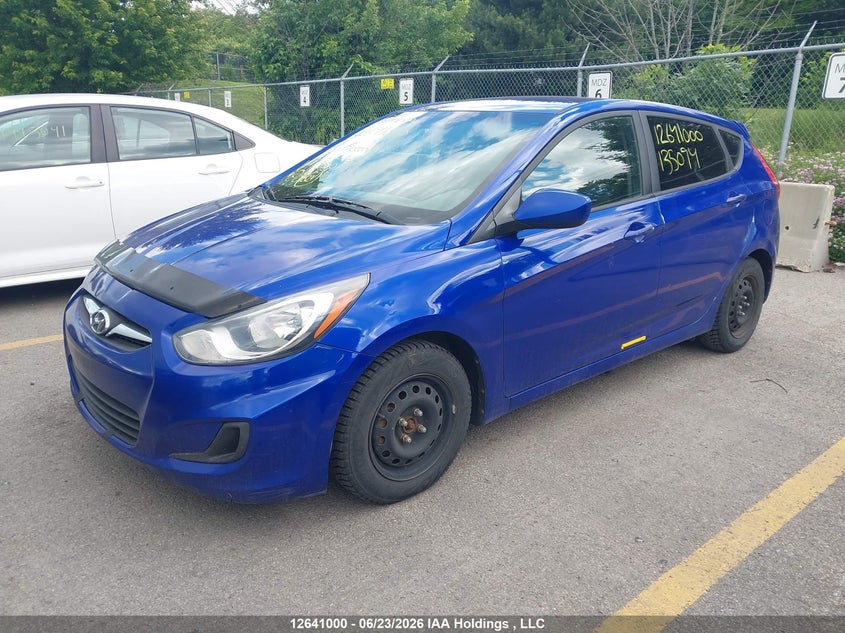 2013 Hyundai Accent, Затоплення, IAAI, VIN KMHCT5AE9DU135094 — фото 2