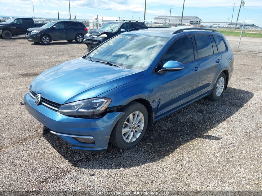 Vin: 3vw117au6jm767021, lot: 3052400, volkswagen golf sportwagen s 20182