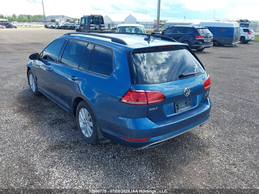 Vin: 3vw117au6jm767021, lot: 3052400, volkswagen golf sportwagen s 20183