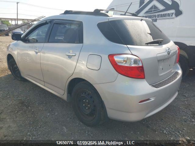 2012 TOYOTA MATRIX HATCHBACK 2.4L I-4 DOHC, VVT, 158HP