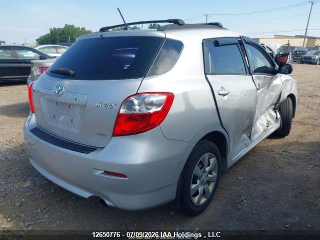 2012 TOYOTA MATRIX HATCHBACK 2.4L I-4 DOHC, VVT, 158HP