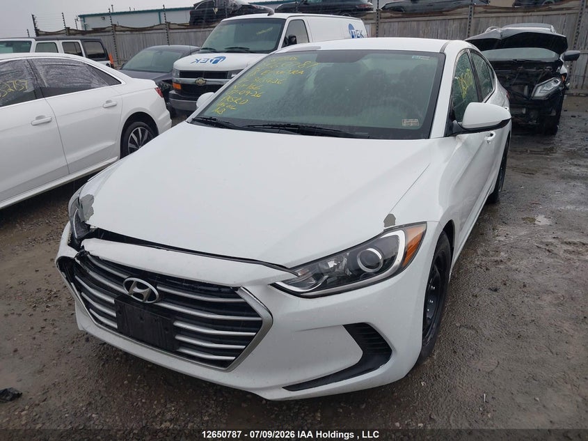 Vin: 5npd74lf7jh313426, lot: 3052417, hyundai elantra se 20182
