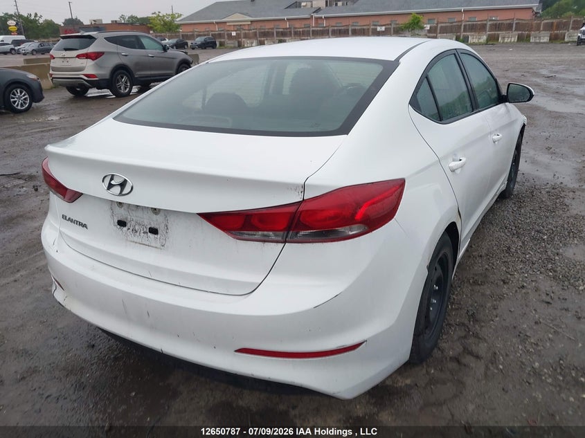 Vin: 5npd74lf7jh313426, lot: 3052417, hyundai elantra se 20184