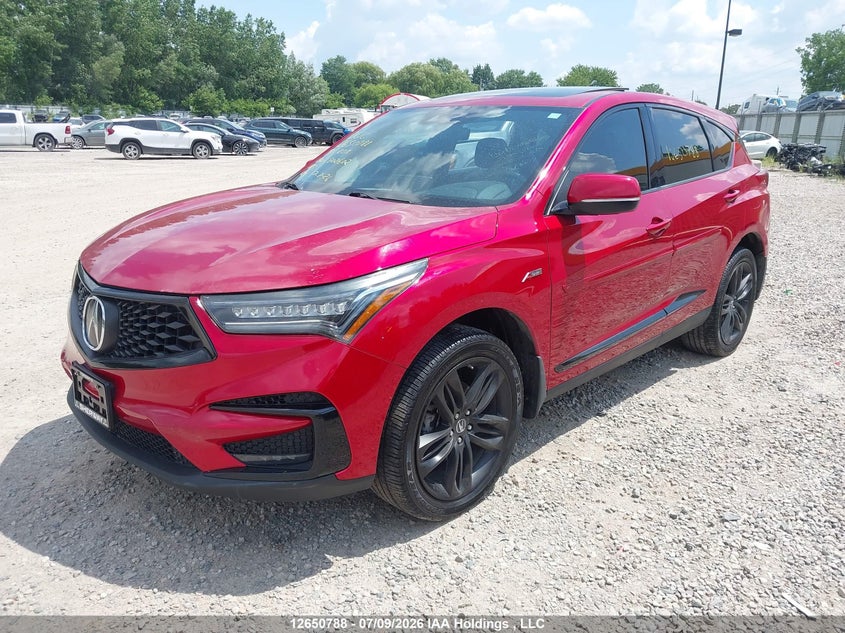 2019 Acura RDX, Викрадення, IAAI, VIN 5J8TC2H6XKL802602 — фото 2