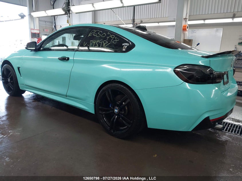 Vin: wba4w9c58kaf93986, lot: 3052428, bmw 440i xdrive 20193