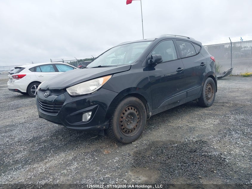 2012 Hyundai Tucson, Удар спереду, IAAI, VIN KM8JU3AC6CU346341 — фото 2