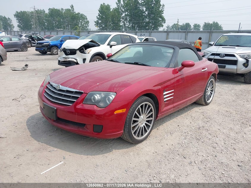 2007 Chrysler Crossfire, Удар сзади, IAAI, VIN 1C3LN55L67X072499 — фото 2