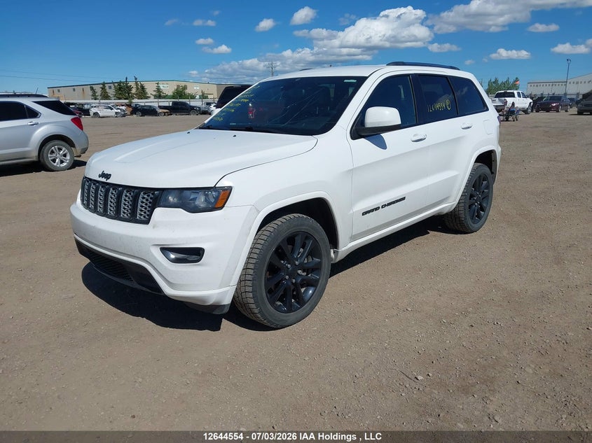 2019 Jeep Grand Cherokee Laredo, Удар спереди, IAAI, VIN 1C4RJFAG4KC760775 — фото 2