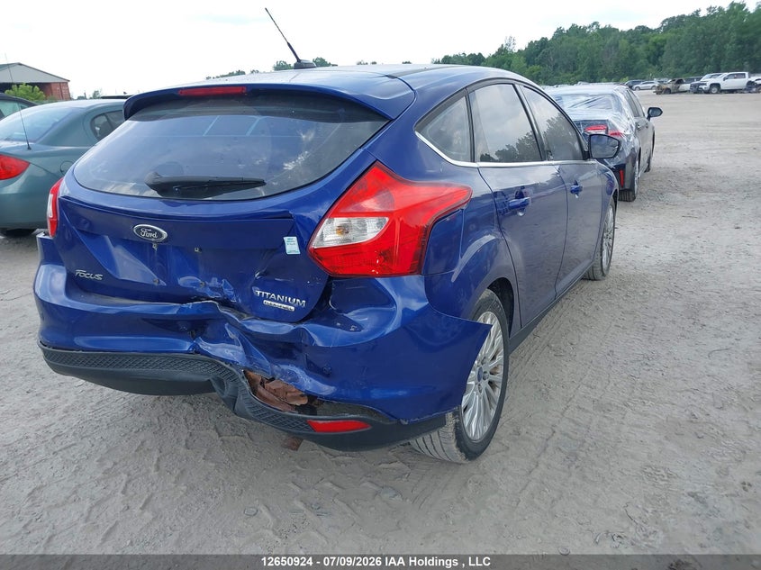 Vin: 1fahp3n29cl459689, lot: 3052595, ford focus titanium 20124