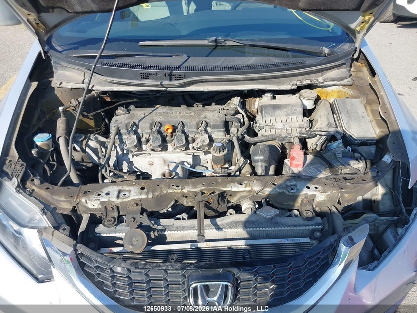 2015 HONDA CIVIC SEDAN 1.8L I-4 VVT, 143HP