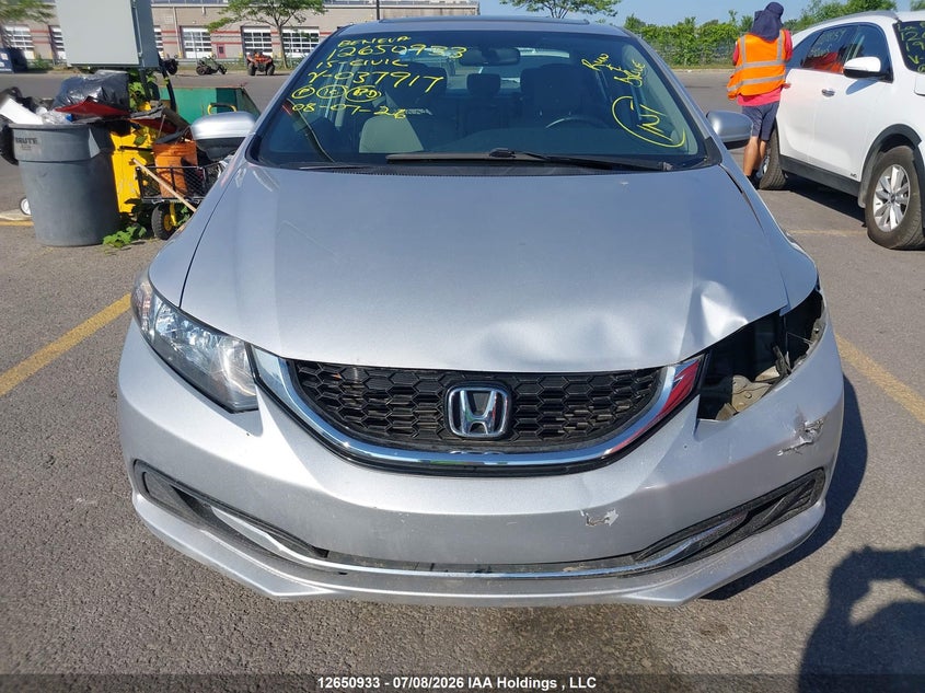 2015 HONDA CIVIC SEDAN 1.8L I-4 VVT, 143HP