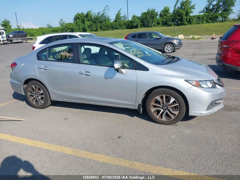 2015 HONDA CIVIC SEDAN 1.8L I-4 VVT, 143HP