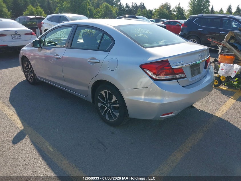 2015 HONDA CIVIC SEDAN 1.8L I-4 VVT, 143HP