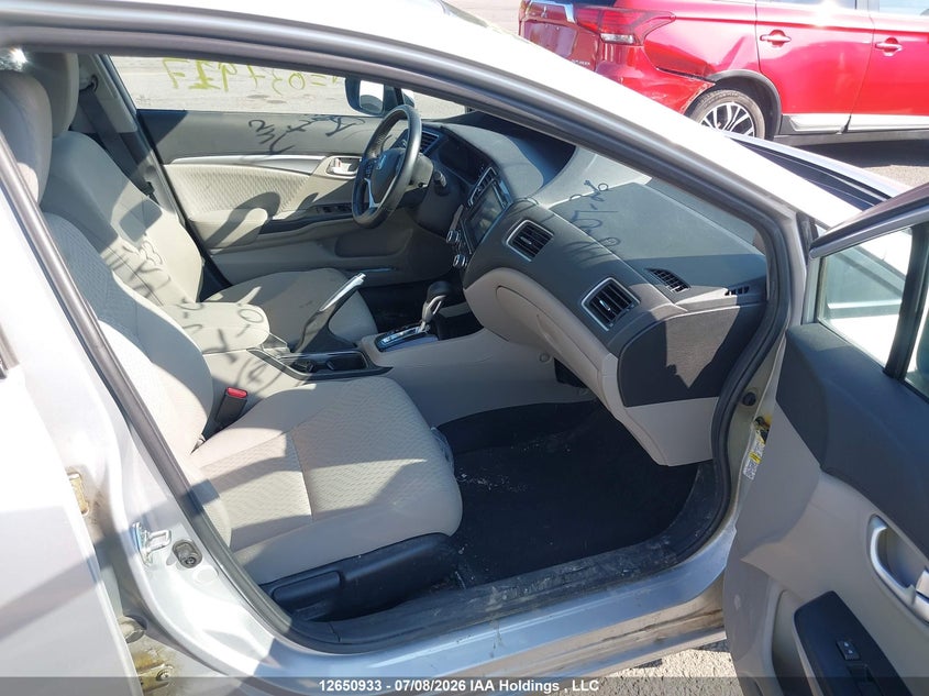 2015 HONDA CIVIC SEDAN 1.8L I-4 VVT, 143HP
