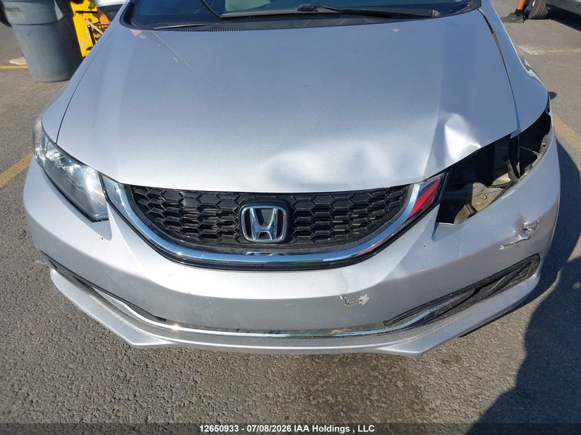 2015 HONDA CIVIC SEDAN 1.8L I-4 VVT, 143HP