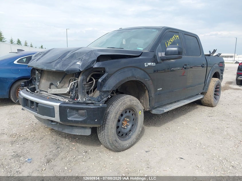 2016 Ford F-150, Front, IAAI, VIN 1FTEW1EP2GFC34955 — photo 2