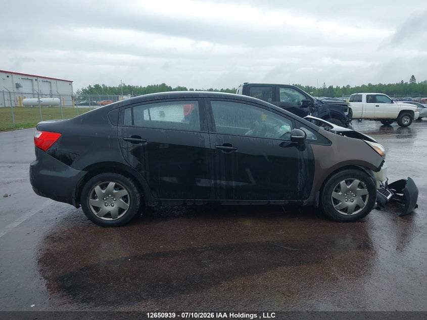 2013 Kia Rio VIN: KNADN4A39D6207506 Lot: 12650939