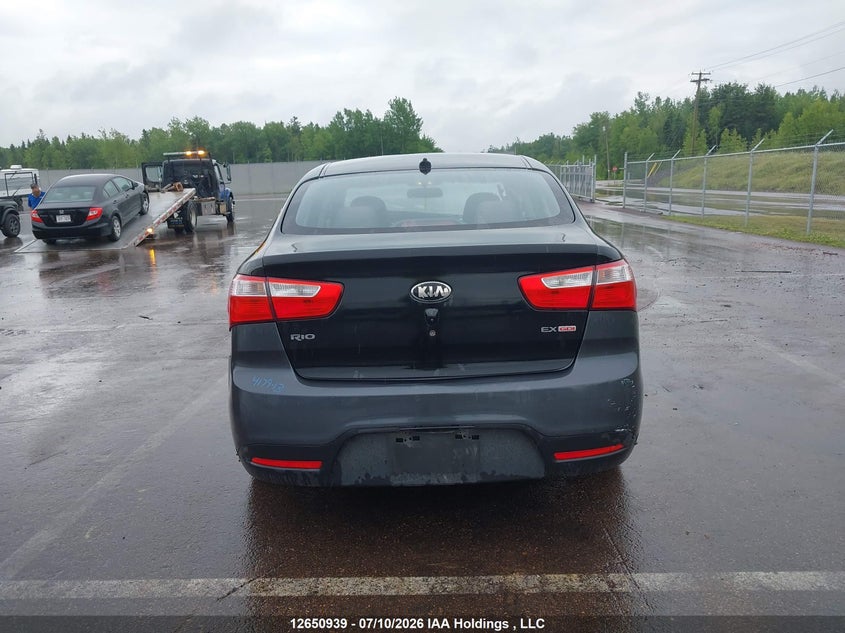 2013 Kia Rio VIN: KNADN4A39D6207506 Lot: 12650939